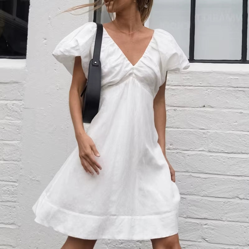 Graceful Flow Midi Dress